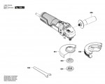 Bosch 3 603 CE2 001 Universalgrind 750-115 Angle Grinder 230 V / Eu Spare Parts